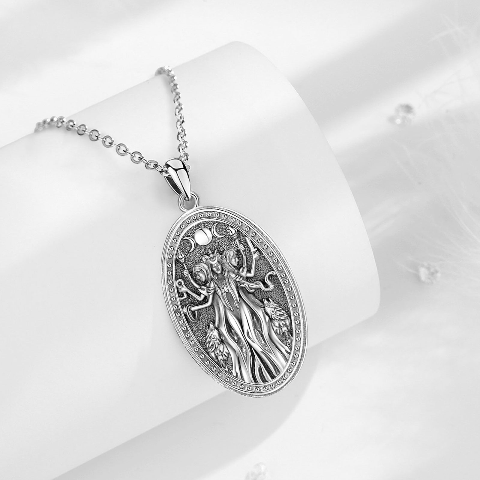 Eudora 925 Sterling Silver Tri - 925 Sterling Silver Chain Necklace Men review and price