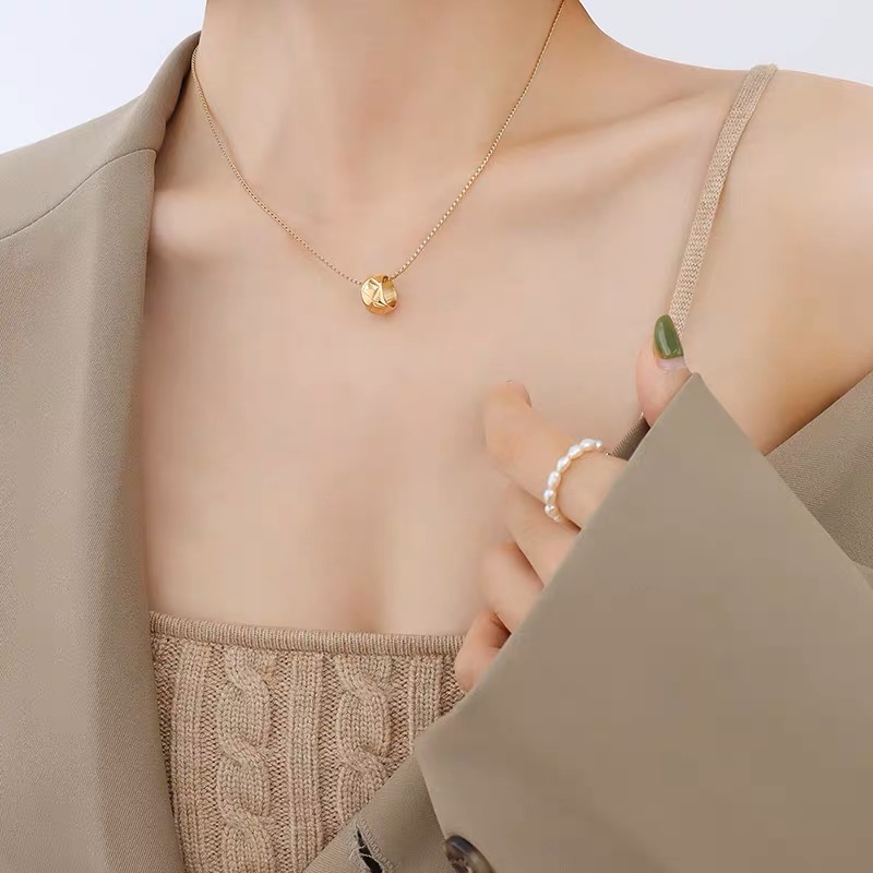 Luxury Golden Rhombus Cross Ci - Cross Pendant Necklace Gold review and price