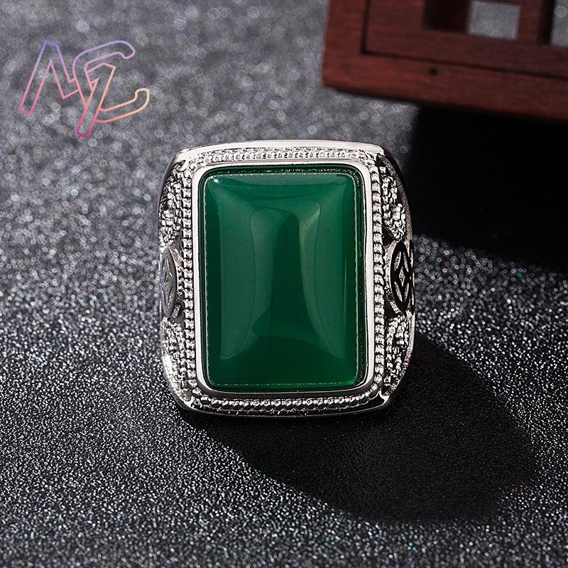 Green Natural Jade Rings Real  - Rings review and price