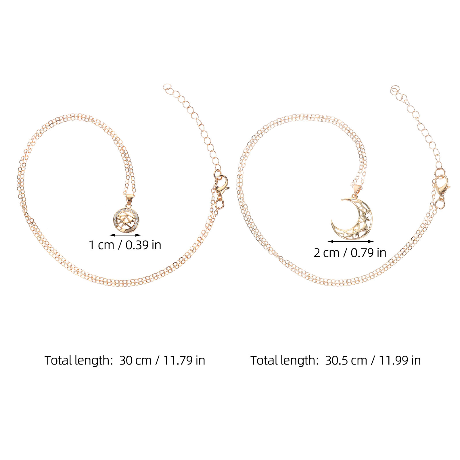 1Pair Sun and Moon Necklace Se - Magnetic Couple Matching Necklaces review and price