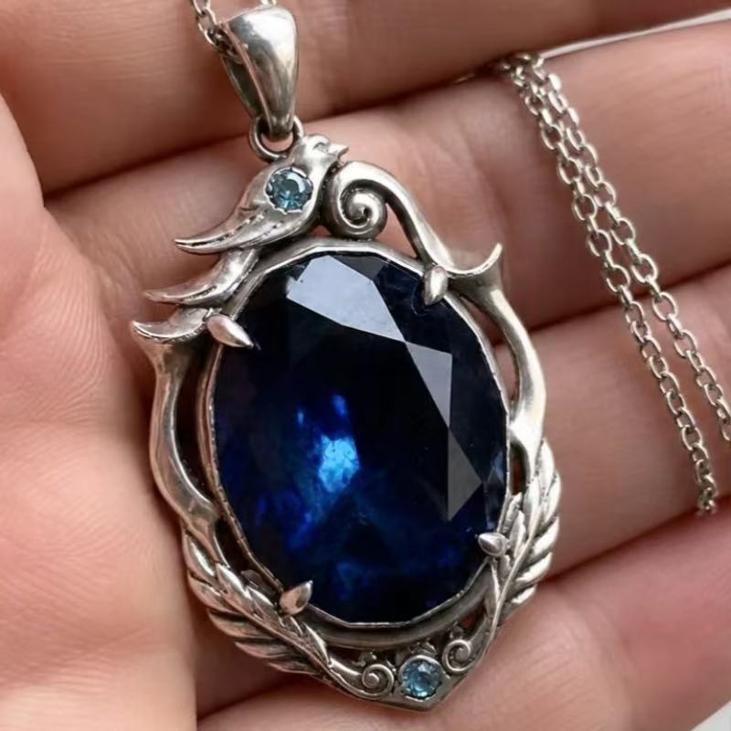 Identity V Cursed Sapphire Nec - Anime Pendant Necklace review and price