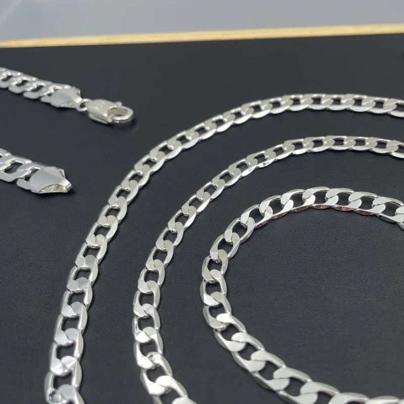 Men's 925 Sterling Silver Neck - Cuban Link Chain 12Mm review and price