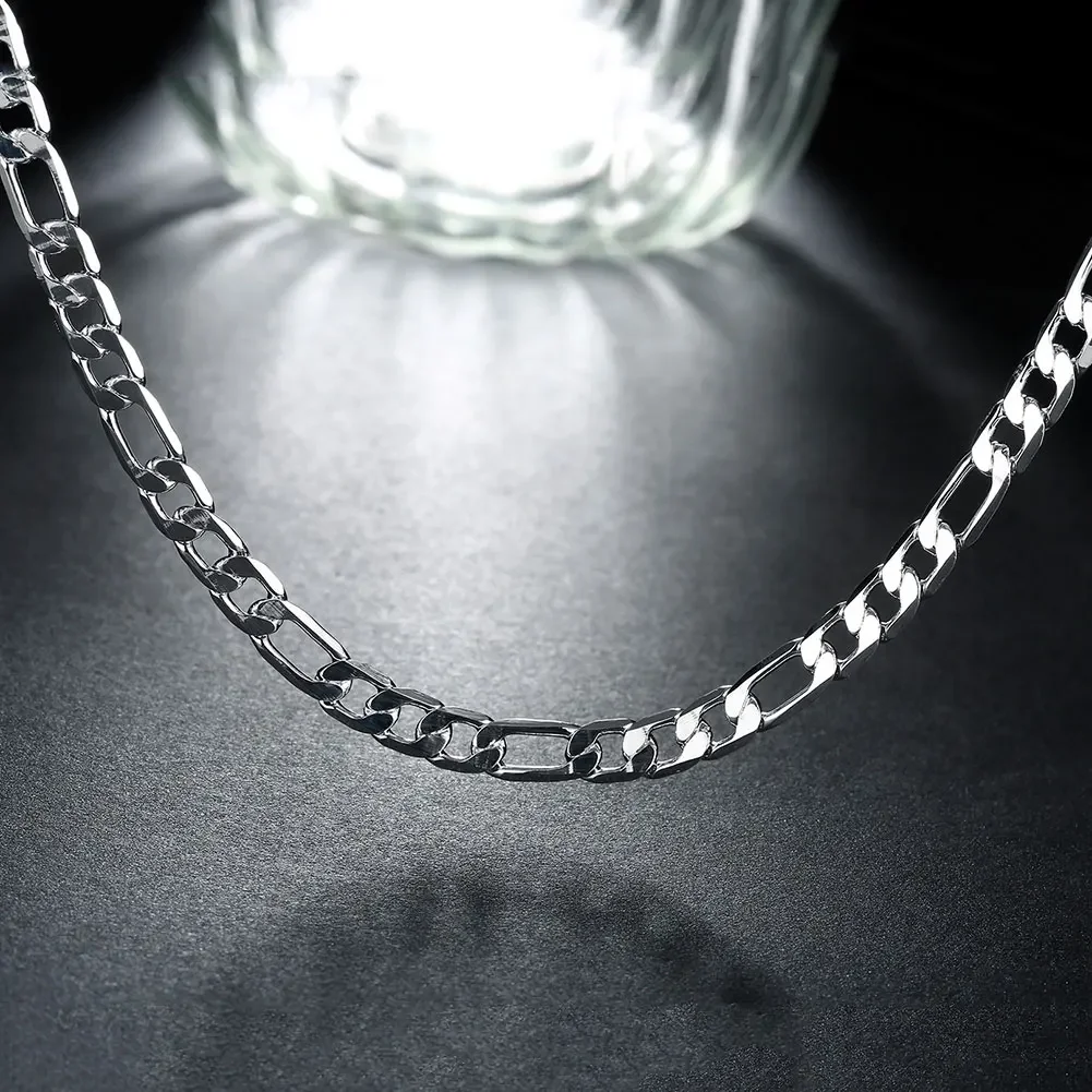 925 Sterling silver 18K gold N - 925 Sterling Silver Chain Necklace Men review and price