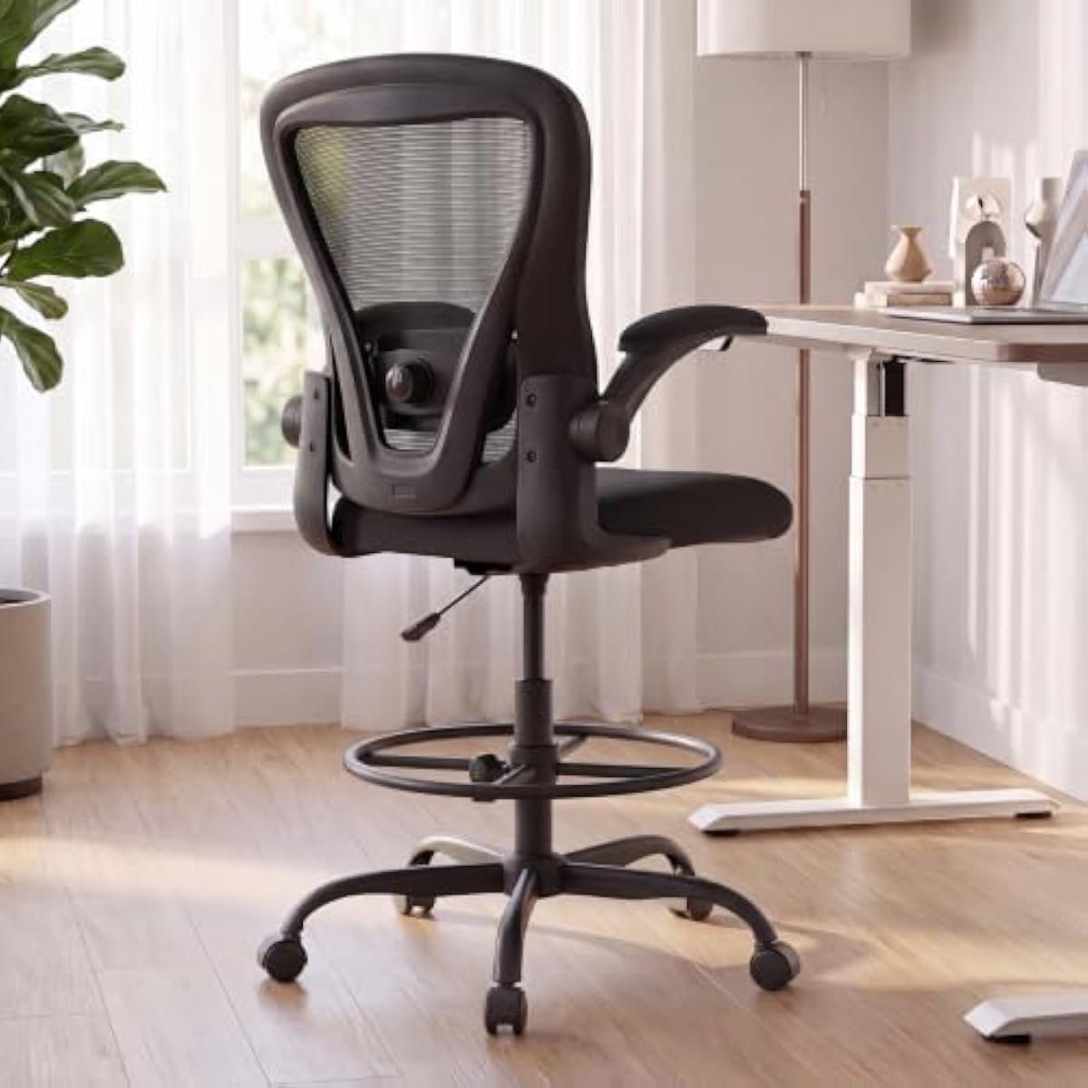 Ergonomic Tall Drafting Seat w - Rings review and price