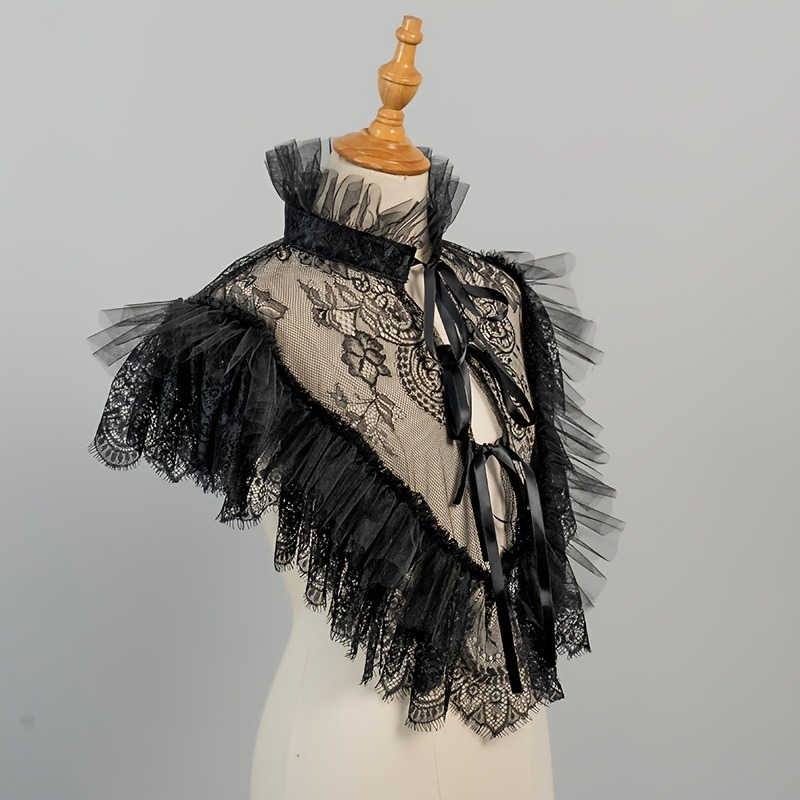 Gothic Style Lace Tulle False  - Necklaces review and price
