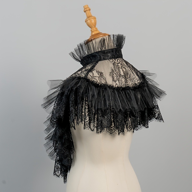 Gothic Style Lace Tulle False  - Necklaces review and price