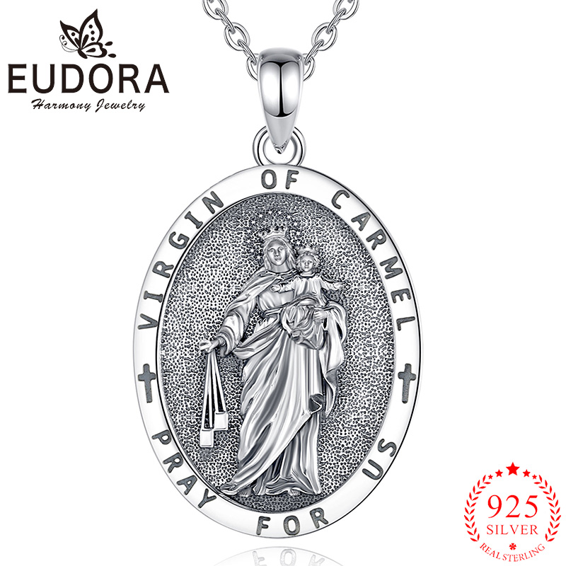 Eudora 925 Sterling Silver Vir - 925 Sterling Silver Chain Necklace Men review and price
