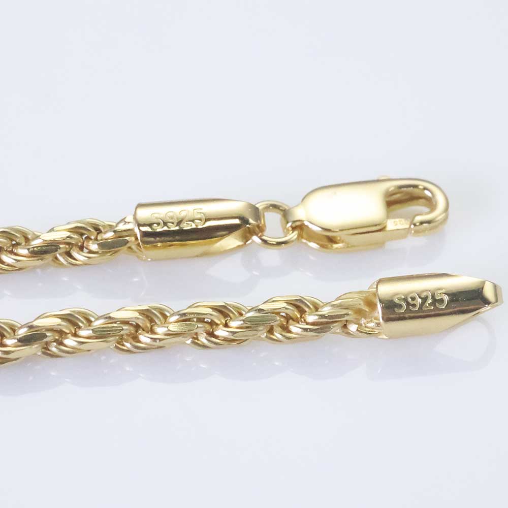 ESKEEM 3MM/5mm Men Women PVD 1 - 925 Sterling Silver Chain Necklace Men review and price