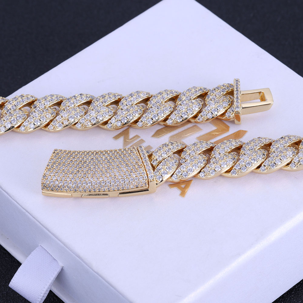 ESKEEM New Style 13MM Iced Out - Cuban Link Chain 12Mm review and price