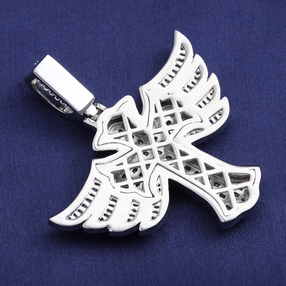 Hip Hop Full Diamond 18k gold  - Cross Pendant Necklace Gold review and price